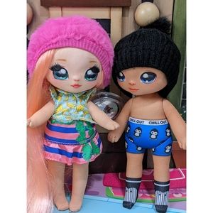 Lot of 2 Na! Na! Na! 7 Inches Surprise Series 2 Nina Nanners & Andre Ava…